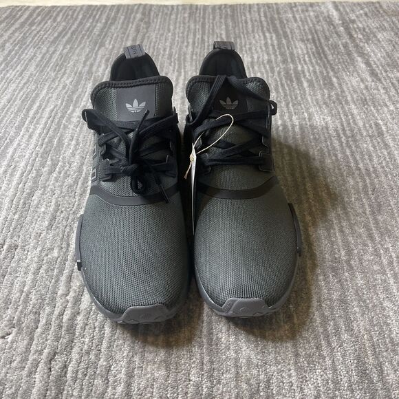 adidas Originals NMD_R1 Running Shoes Mens 10.5 Black Carbon Purple IF3502 NEW main image 10